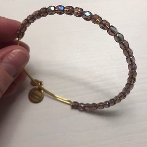 Alex and Ani beaded bangle